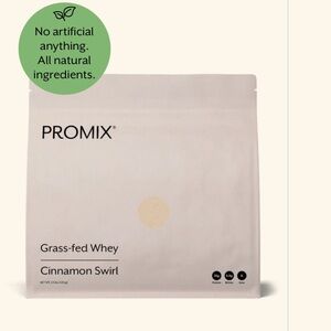 Promix Grass-fed Whey Protein, Cinnamon Swirl, 2.5 lb bag, unopened